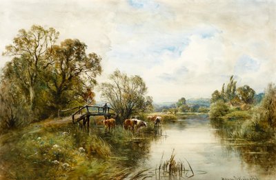 On the Thames at Pangbourne by Henry John Kinnaird